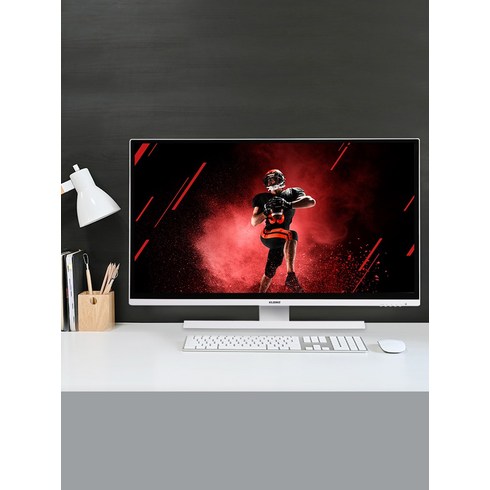 클라인즈 G32UHM 32인치 4K UHD 고화질 모니터 HDR 중소기업 화이트 블랙