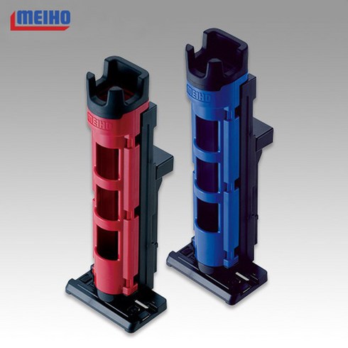 2023년 가성비 최고 로드스탠드 - 메이호 로드스탠드 태클박스 낚시대 거치대 4종, 레드