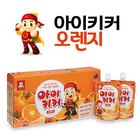 정관장 아이키커 오렌지100ml 10팩 x6개 홍삼농축액, 6입, 1000ml, 6개