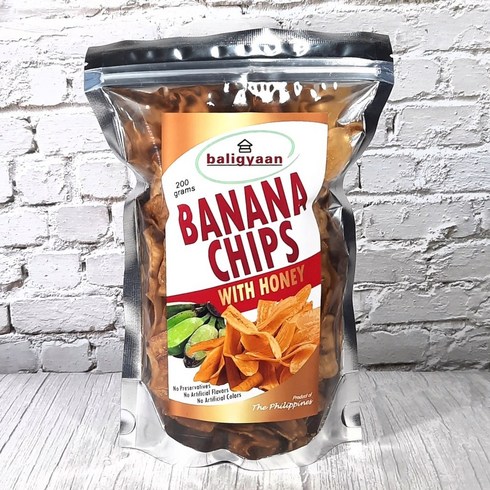 보라카이 - 보라카이 바나나칩 / 발릭양 / BALIGYAAN BANANA CHIPS, 200g, 1개