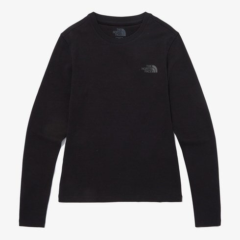 노스페이스티셔츠 - [국내정식매장] 노스페이스 긴팔 티셔츠 The North Face W'S CORE L/S R/TEE - BLACK