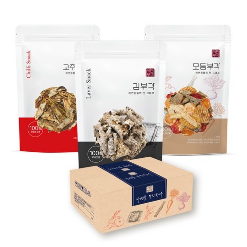 [서민프레시]부각 선물세트B(300g), 300g, 1개
