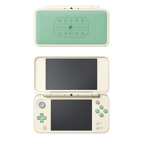 닌텐도 2DS XL 튀어나와요 동물의 숲 에디션 한정판 정식발매 한글판 중고