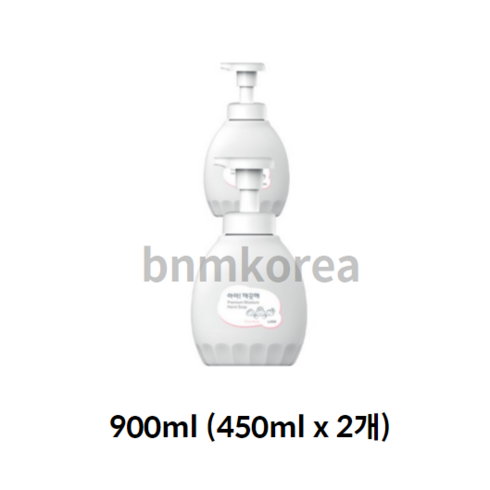 퓨어프리미엄900 - 아이깨끗해 프리미엄 모이스처 핸드워시 퓨어로즈, 50개, 900ml