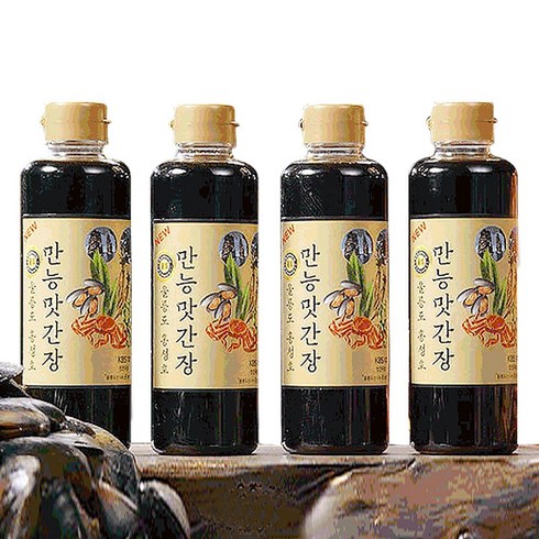 울릉도 만능 홍게 맛간장, 4개, 490g