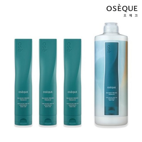 오제끄 실크바디필링 230ml* 3ea+ 1000ml* 1ea, 없음