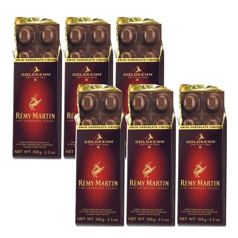 골드켄 레미마틴 Remy Martin 초콜릿 100g x 6개