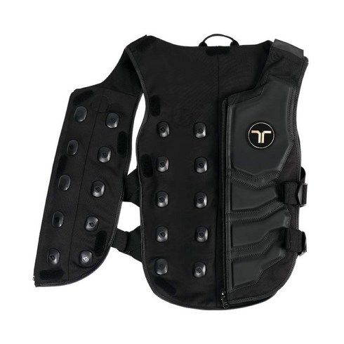 b햅틱 TactSuit X40 VR용 진동 모터 40개가 있는 햅틱 조끼 오디오 액세서리 및 교체용 라이닝 포함, 기본