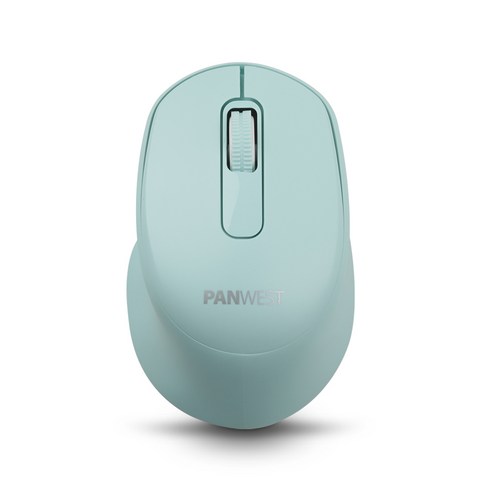 PANWEST PW815 팬웨스트 무소음 무선마우스, 라이트 블루