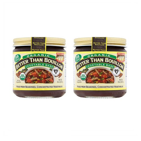 betterthanthemovies - Better Than Bouillon 베지터블 야채 베이스 227g 2팩 Organic Vegetable Base, 2개