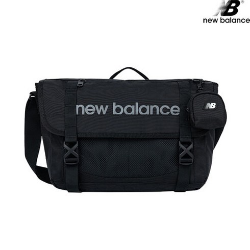 뉴발란스메신저백 - 뉴발란스 뉴발란스 NBGCDSS202-BK Big Logo Messenger 빅로고 크로스백 슬링백 힙색