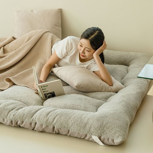 2022년 New 발열토퍼 두꺼운 양털토퍼 플리스 후리스 자가발열 매트리스, Q_일반(3.0kg)