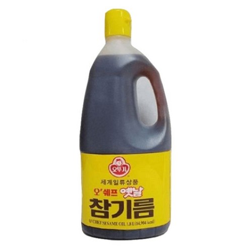 푸드) 오뚜기 오쉐프 옛날참기름 1.8L, 상세페이지 참조, 상세페이지 참조