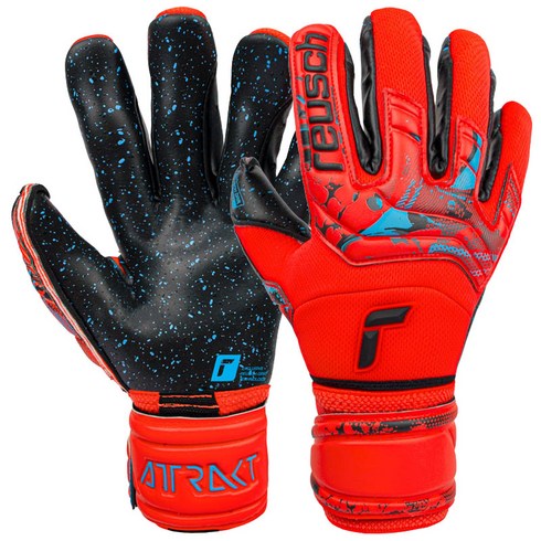 2023년 가성비 최고 로이쉬삼지 - 로이쉬 어트랙트 퓨전 오소테크 가디언 FS 골키퍼장갑 5370980-3333, 레드
