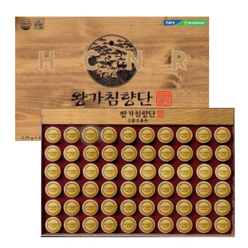 농협 왕가침향단 100환 침향 25%, 100개, 3.75mg