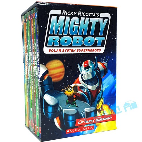 mightyrobot - 국내 Ricky Ricotta's Mighty Robot 마이티로봇 9권세트 스콜라스틱 영어원서