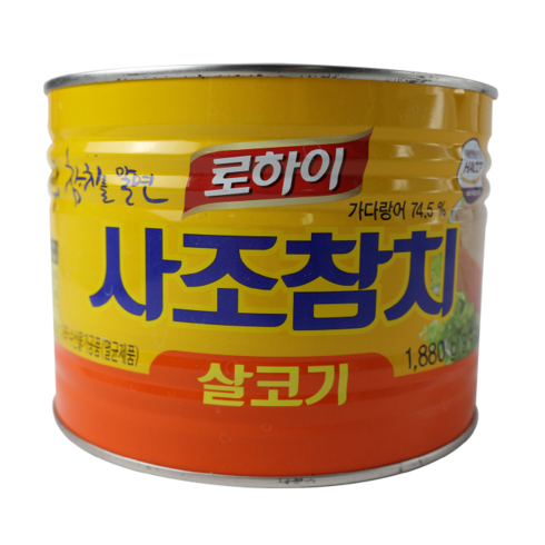 사조산업 로하이 사조참치1.88kg 1BOX(6개), 6개