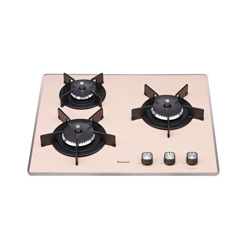 2023년 가성비 최고 린나이rew 2중에나멜코팅 - 린나이 [린나이]컬러레인지 피치핑크 600장용 빌트인가스 쿡탑 (건전지) RBR-PF3041PD, 도시가스(LNG), 선택완료