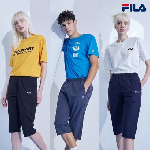 휠라 FILA 퍼포먼스 기능성 7부 팬츠(3종)