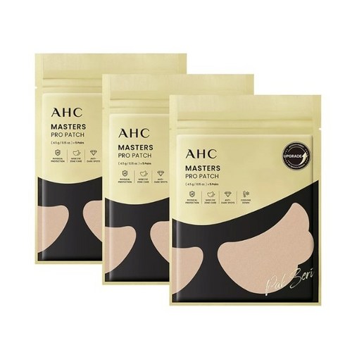 AHC 마스터즈 프로 패치 12SET 골프 라운딩 등산 야외활동 하이드로겔 쿨링패치 박세리썬패치, 3개입, 1개