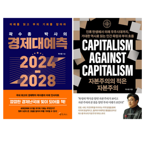 곽수종 - 곽수종 박사의 경제대예측 2024-2028 + 자본주의의 적은 자본주의 (전 2권)