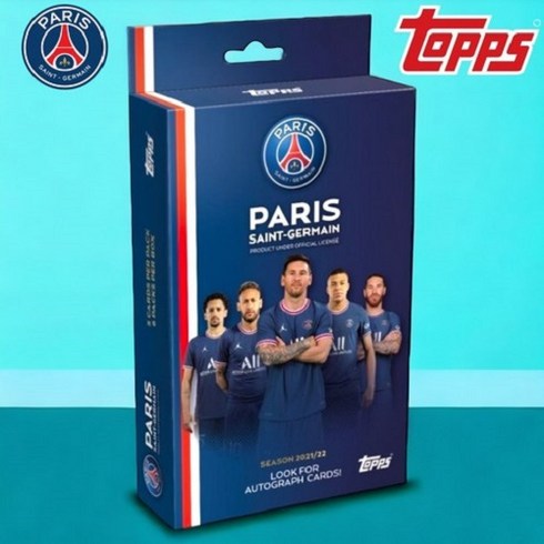 topps 탑스 PSG 2021/22 파리 생제르망 팀카드 세트 축구카드