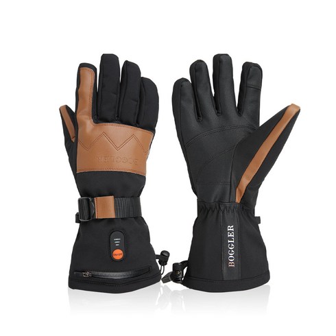 2023년 가성비 최고 보글러발열장갑 - 보일러장갑 보글러 발열장갑 열선장갑 브라운에디션