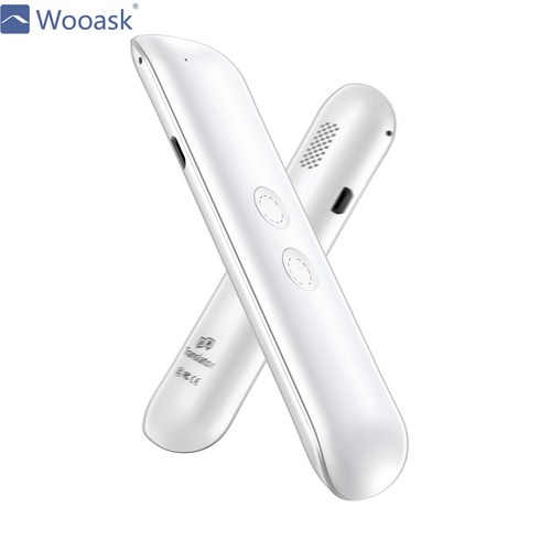동시통역이어폰 외국어번역 Wooask G5 Pro 언어 번역기 온라인 144 양방향 AI 음성 여행 비즈니스용, 1.White online