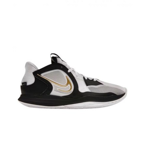 [정품] 나이키 카이리 로우 5 EP 화이트 블랙 메탈릭 골드 Nike Kyrie Low 5 EP White Black Metallic Gold