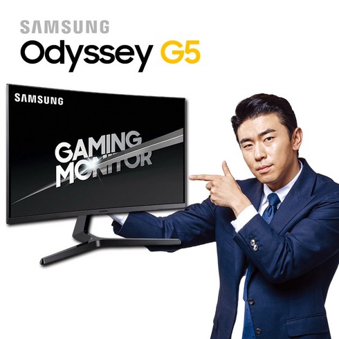 삼성전자 32인치 144hz 게이밍 커브드 모니터 오디세이 G5 C32JG52