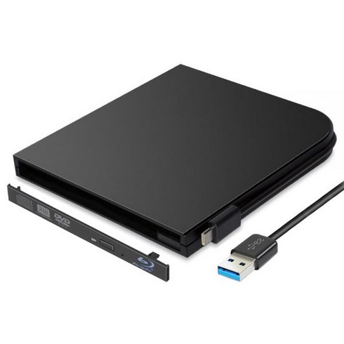 휴대용 블루 레이 플레이어 케이스 유형 C USB3.1 + USB 3.0 SATA 9.0/9.5mm 광학 디스크 드라이브 노트북 PC, 01 9.0MM