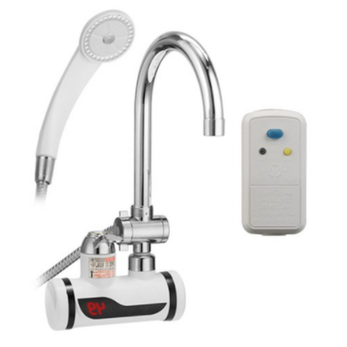 2023년 가성비 최고 욕실순간온수기 - 가정용 순간 전기 온수기 싱크대 욕실 수도꼭지, 전기온수기C2