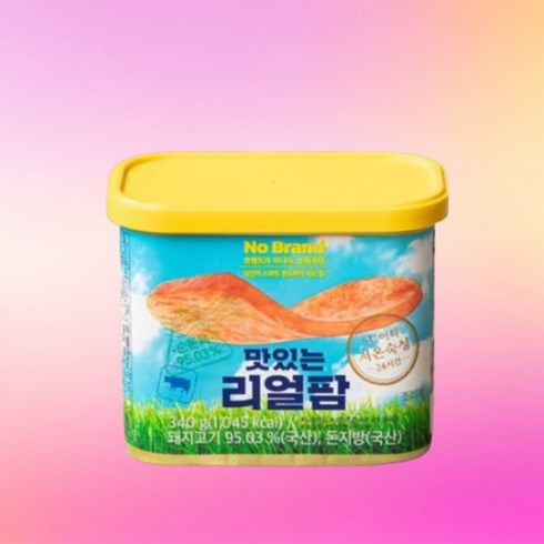 노브랜드 맛있는리얼팜 340g, 24개