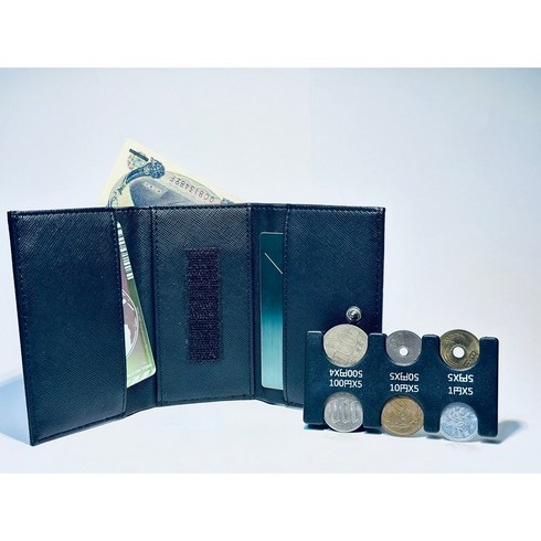 일본여행 현금결제 빠른결제 가죽 일본동전지갑