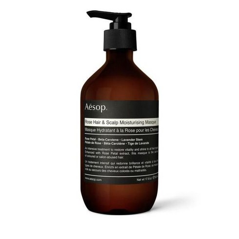 호주직구 Aesop 이솝 로즈 헤어 앤 두피 보습 마스크 500ml Proxy