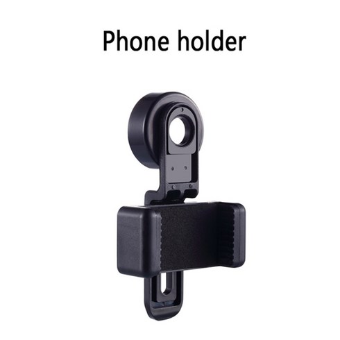 50000M 망원경 전문 쌍안경 200x25 미니 휴대용 접는 쌍안경 고 줌 저조도 야간 투시경 망원경, 200x25 폰 홀더, 협력사