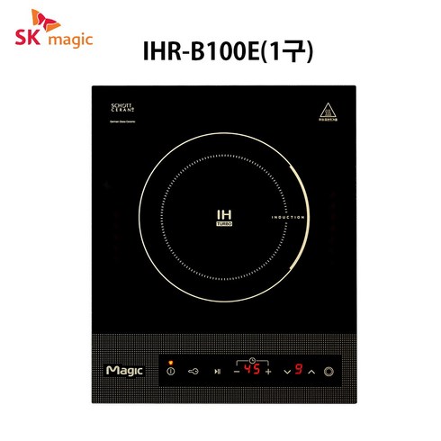 SK매직 1구 인덕션 빌트인 전기레인지 IHRB100E, IHR B100E