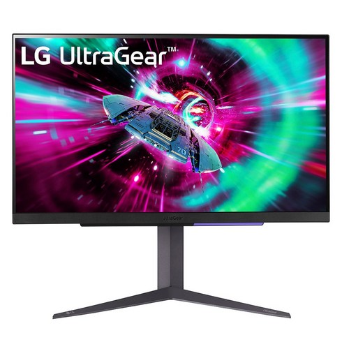 LG전자 울트라기어 27GR93U 144Hz 게이밍 모니터 고해상도 4K UHD 1ms HDR IPS 광시야각, -27GR93U-