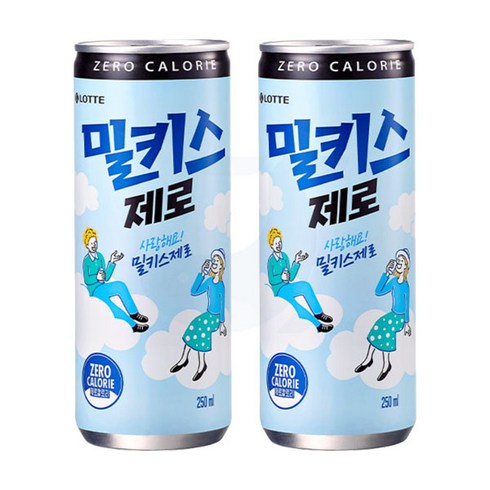 롯데 밀키스 제로 250ml x 30캔, 30개