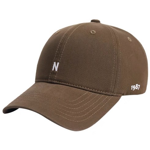 코이체 남녀공용 심플 N 포인트 볼캡 야구모자