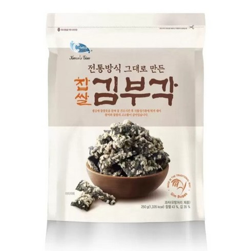 코스트코김부각 - C-WEED 찹쌀 김부각 250g 2개 코스트코, 기본