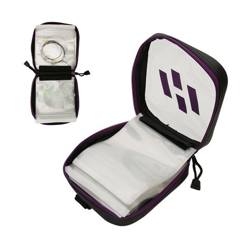 해동 지퍼백 투명 채비 보관 파우치 케이스 HB-1841, 1개