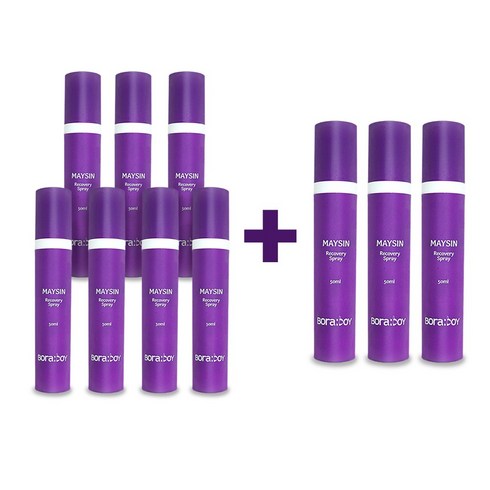 보라소년 메이신 리커버리 스프레이 50ml 근육통 뿌리는파스 쿨파스 허리통증, 10개, 1개