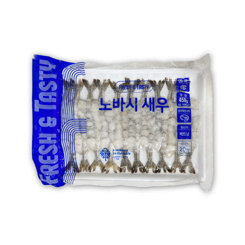 [냉동] 노바시 튀김용 새우 20미 (450g), 450g, 1개