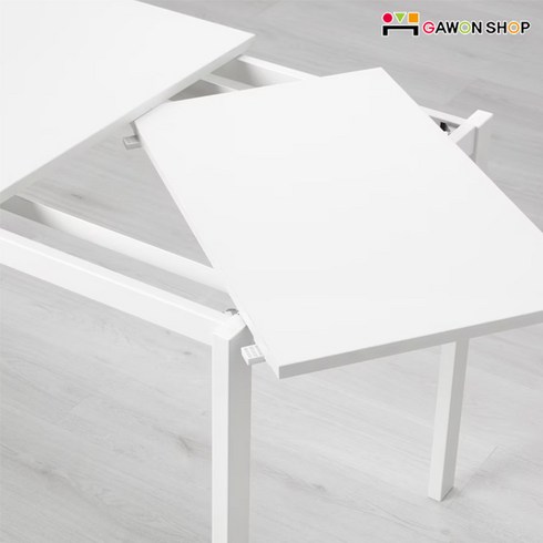 이케아 VANGSTA 2-4인용 확장형 테이블/식탁/책상, 화이트