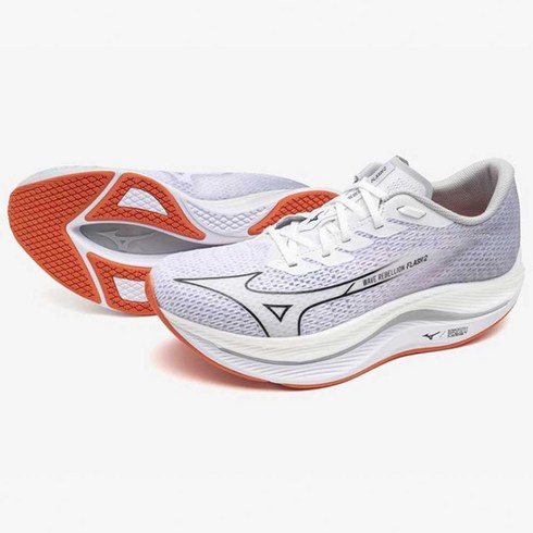 미즈노 MIZUNO 웨이브 리벨리온 프로 남성용 마라톤 2E 러닝화 J1GC243501