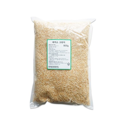 이든 라이스 크런치 800g(쌀과자 간식 디저트 토핑), 1개, 800g