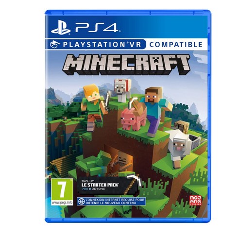 플스4 마인크래프트 VR 대응 스타터팩 한글 지원 PS4 Minecraft