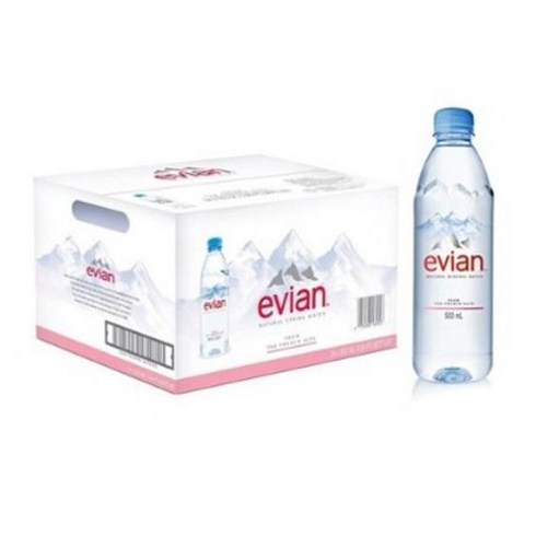 에비앙 Evian 500mlX24(PET), 500ml, 24개