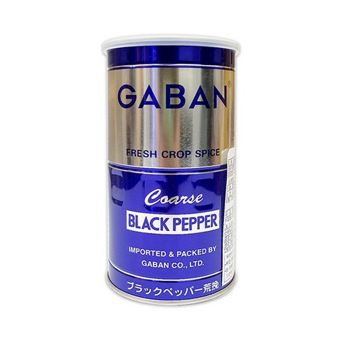 일본 가반 블랙페퍼 흑후추 분말 향신료 420g B, 1캔